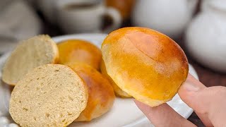 Pain au lait sans levure boulangère  Fait en 5 min  Pain au yaourt pour le petitdéjeuner ♥ [upl. by Lowery]