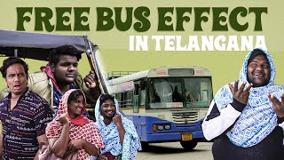 Free Bus Effect In Telangana FunReality Mohammed Sameer Warangal hungama [upl. by Haim912]