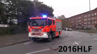 Neufahrzeug auf Scania HLF 20 Freiwillige Feuerwehr Hamburg BillstedtHorn [upl. by Frerichs]