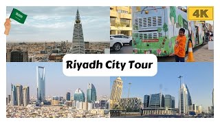 Riyadh City Tour  4K visit in Riyadh 🇸🇦  المملكة العربية السعودية مدينة الرياض السفر سياحة أجنبي [upl. by Soracco412]