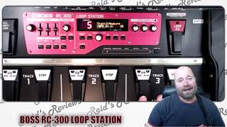 Monster or Manageable Boss RC300 Loop Station RC300 Looper Guitar Pedal Review Reids Reviews [upl. by Thomasin677]