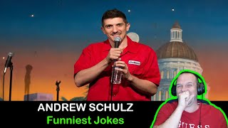 Daz Reacts to Andrew Schulz Funniest Jokes [upl. by Kcajyllib]