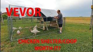 VEVOR Chicken ShelterCoop Step by Step ASSEMBLY and REVIEWWas it worth the 218 [upl. by Vannie945]