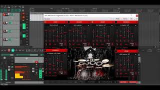 Metallica Damage Inc Drum Track [upl. by Redep]