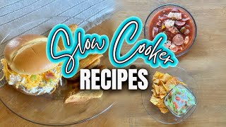 3 Great Slow Cooker Recipes  Crockpot Meals  Whats for Dinner  MEL COOP [upl. by Annaierb586]