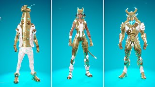 Fortnite OG Super Styles Skins Omegarok Lil Split amp Renegade Lynx [upl. by Nele]