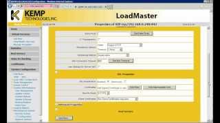 How to Configure a Kemp load balancer for MS Exchange 2010 [upl. by Whit]