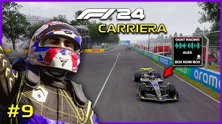 CARRIERA SCUDERIA F1 24 Parte 9 PRIMA GARA sul BAGNATO [upl. by Horatius281]