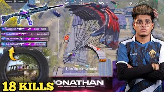 18 Kills 😱  Jonathan Gaming New Full Agressive GameplayShinobi Kami  Gun Skin Gameplay jonathan [upl. by Ada]