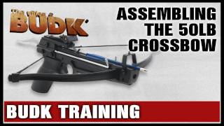 BudK Training  How to Assemble the 50LB Crossbow [upl. by Gillmore574]