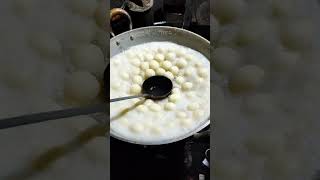 Kolkata Famous Sweet Rasgulla Making [upl. by Euqirne]