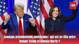 Sondage présidentielle américaine  qui est en tête entre Donald Trump et Kamala Harris [upl. by Aicia]