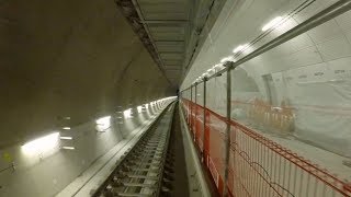 Crossrail Railway Systems End to End journey through Elizabeth line tunnels [upl. by Aicercal481]