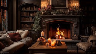 🔥Cozy Fireside Ambiance with Palette Overture  Enchanted Autumns Prelude [upl. by Negroj]