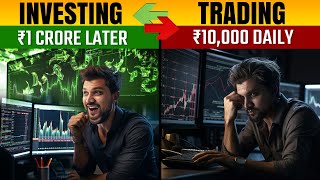 Which is Best for Beginners  Trading Vs Investing  Trading और Investing क्या RIGHT है [upl. by Enorahs190]