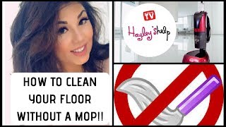 How to Clean Your Floors Without A Mop  Vacuum amp Mop All In One [upl. by Aseena292]