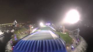 POV LEVI LAVALLEES 412 FEET WORLD RECORD JUMP ON A SNOWMOBILE [upl. by Atirrehs]