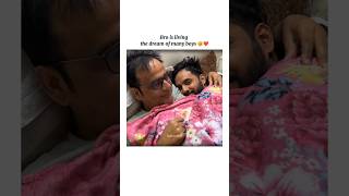 The way hes hugging his father🥹❤️fukrainsaan triggeredinsaan dimplemalhanvlogs shorts trending [upl. by Aztiraj]