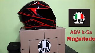 Unboxing and Review of AGV K5s  Helmet  New 2018 Graphics [upl. by Etnoel]