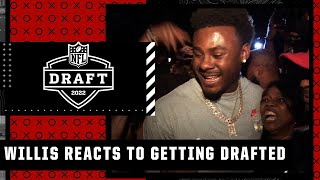 Malik Willis reacts to getting drafted by Titans in third round  2022 NFL Draft [upl. by Laro407]