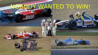 The F1 Race That NOBODY Wanted to Win  The Story of the 1999 European GP [upl. by Nnoved]