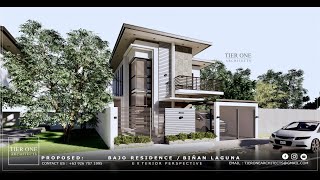 B Residence  150 Sqm House  Tier One Architects [upl. by Durkee]