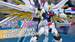 HG Mighty Strike Freedom Gundam  UNBOXING and Review [upl. by Gilleod134]