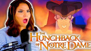 ACTRESS REACTS to THE HUNCHBACK OF NOTRE DAME 1996 FIRST TIME WATCHING DARKEST ANIMATED MOVIE [upl. by Demakis629]