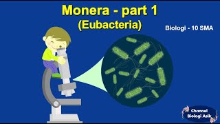 Monera part 1 Eubacteria  Biologi kelas 10 SMA [upl. by Thayer]