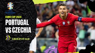 Portugal vs Czech republic Euro 2024 Highlights [upl. by Tannie]