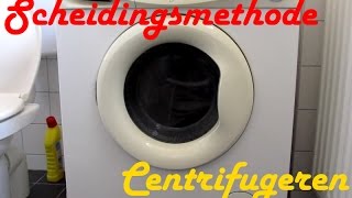 Scheidingsmethode  Centrifugeren kort [upl. by Mclain]