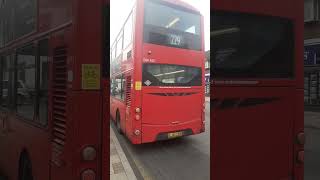 London Bus Route 229 at Sidcup Station on Gemini 2 VDL DB300 DW425 LJ61CEN [upl. by Biernat]