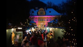 Spaziergang zum Schloss Hellbrunner Adventzauber [upl. by Constancia]