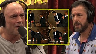 Adam Sandler On Will Smith Slapping Chris Rock  Joe Rogan amp Adam Sandler [upl. by Pavla24]