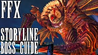 Final Fantasy X  Storyline Boss Guide  AI Tips amp Tricks [upl. by Eirffej196]