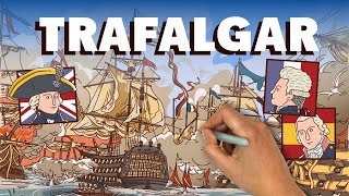 La batalla de Trafalgar gloria británica [upl. by Dhiman]