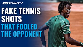 39 Fake Tennis Plays That Fooled The Opponent 👀 [upl. by Anar856]