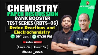 LIVE NEET 2024  CHEMISTRY PAPER DISCUSSION  RANK BOOSTER TEST SERIES RBTS06 neet2024 [upl. by Notserp18]