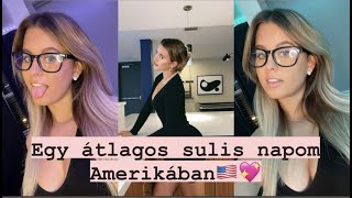 Egy átlagos sulis napom Amerikában🇺🇸 [upl. by Drake]