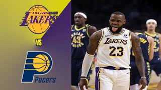 Lakers vs Pacers  Lakers Highlights  March 24 2024 [upl. by Essam397]