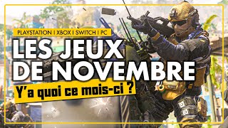 TOP 10 des sorties jeux vidéo en NOVEMBRE 2023  🎮 [upl. by Ninerb269]