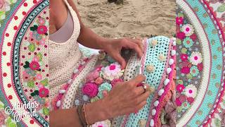 How to crochet face fixed borders for your wrap shawl or stola  Adindas World® [upl. by Johnstone475]