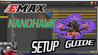 FPV Bind amp Fly Setup  Emax Nanohawk Initial Setup Guide [upl. by Avihs252]