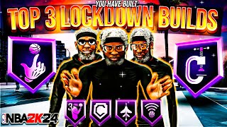 TOP 3 BEST LOCKDOWN BUILDS IN NBA 2K24 SEASON 6  BEST SHOOTING amp DEFENSIVE LOCKDOWN BUILDS 2K24 [upl. by Lelah583]