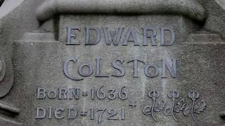 Edward Colstons memorial 16361721  A Bristolborn English Slave Trader [upl. by Elleda]