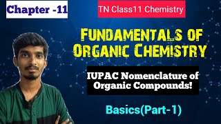 IUPAC Nomenclature of Organic CompoundsPart1BasicsTN Class11 ChemistryChapter11 [upl. by Ardnas]