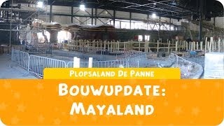 Plopsaland De Panne  Bouwupdate Mayaland Mei 2011 [upl. by Paff386]