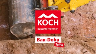 HausbauDoku Teil 6  Heizung amp Innenputz  KOCH Bauunternehmen Großheubach [upl. by Roderic]