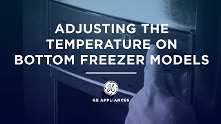 French Door Refrigerator Temperature Controls [upl. by Enasus]