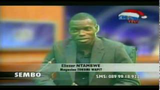 ELIEZER TAMBWE AZA MUTU YA REGIME KABILA A PESI EYANO [upl. by Baldwin]